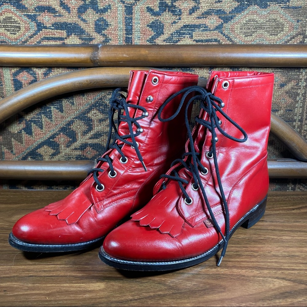 Vintage George straight boots